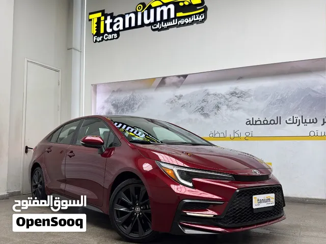 تويوتا كرولا XSE موديل 2024 مع ضمان سنه