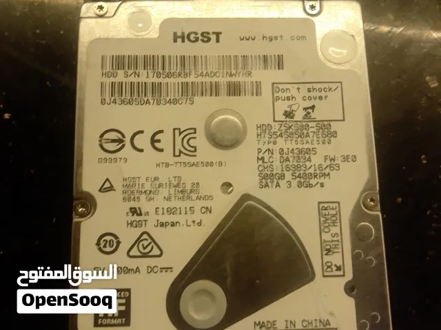 Ssd 500g مستعمل