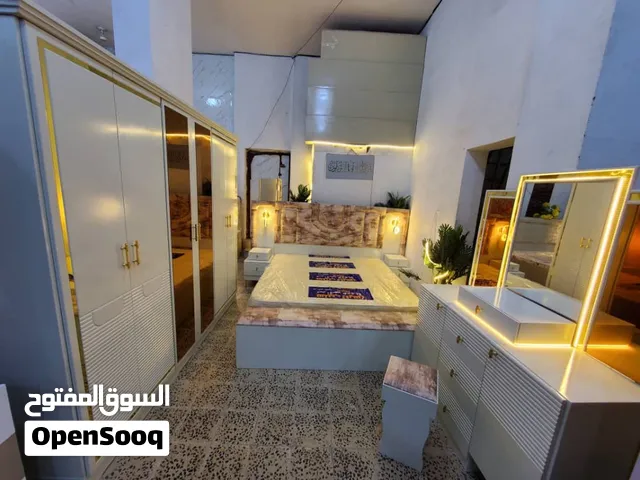 عرض خاص لا يفوت غرفة نوم ملكية 7 قطع – تشطيب راقي وجودة تلاحظها من أول نظرة خشب ماليزي درجة اولى.