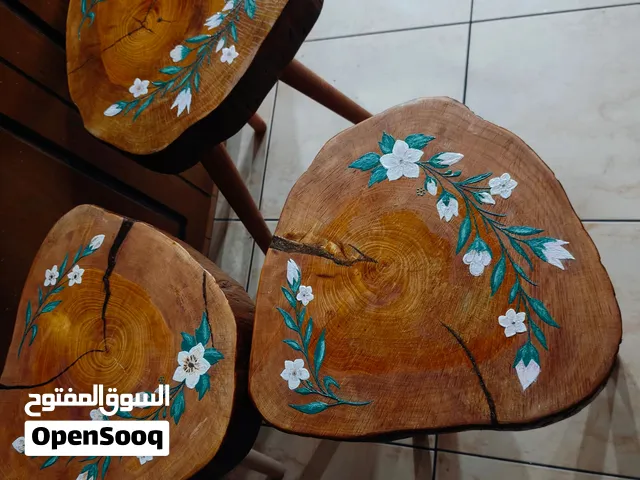 طاولات خشب طبيعي شغل يدوي للبيع