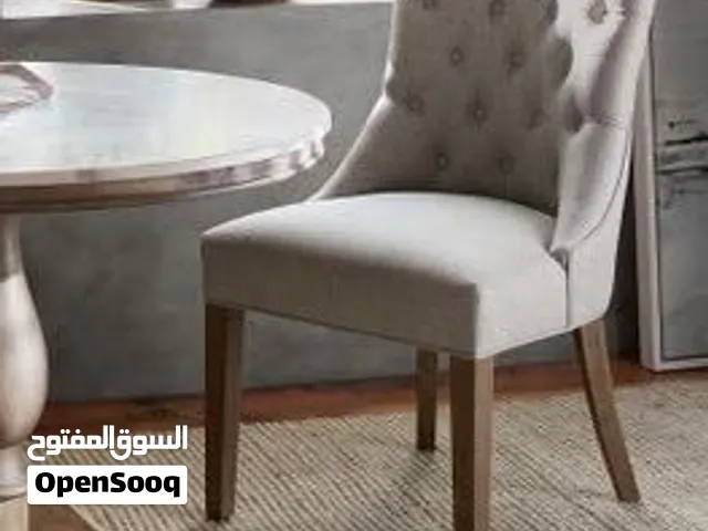 1- Pottery Barn Tufted Upholstered Chair