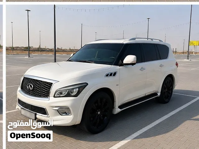 2014 INFINITI QX80 – Full Option / Fully Equipped  GCC Specs