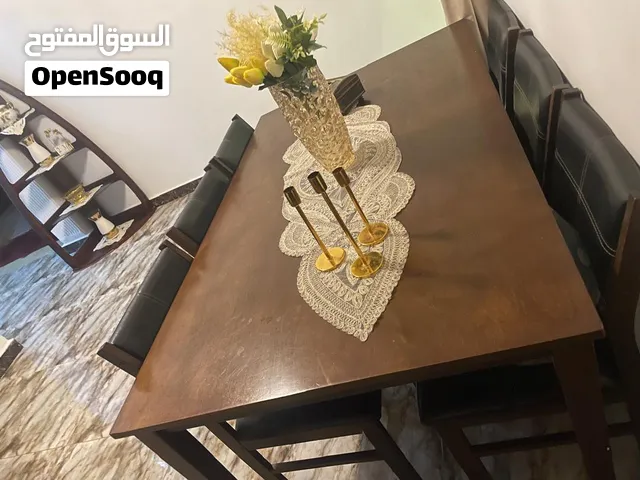 طاولة سفرة خشبية