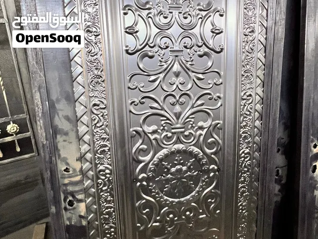 باب حديد وجهين حربات ليزر 200*100 الثقيل 38 د باب حديد وجهين حربات ليزر 200*120 الثقيل 48 د