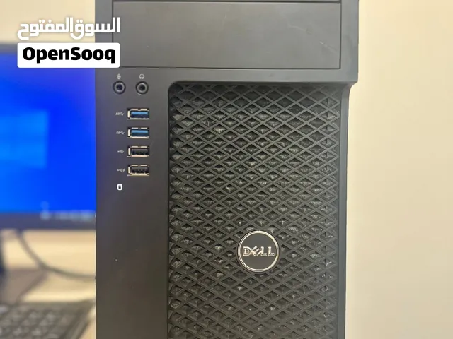 كمبيوتر ديل مكتبي متكامل للبيع بسعر ممتاز (جهاز + شاشة + ملحقات)