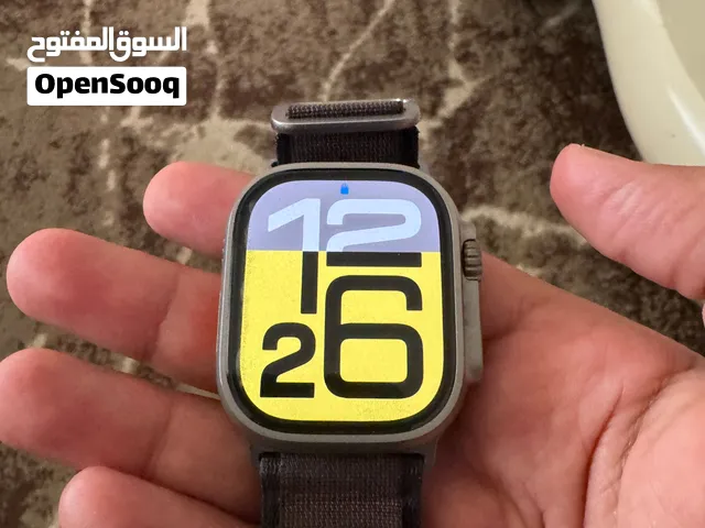 ساعة آبل ألترا 2 تيتانيوم  بطارية 100%  كالجديدة - Apple Watch Ultra 2 Titanium Battery 100%