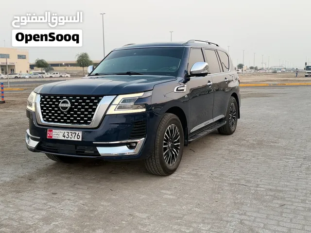للبيع نيسان بلاتينوم ارمادا 2018 محول باترول 2023 ،داخلي وخارجي ماكينه كبيره 8سلندر 5 كامرات