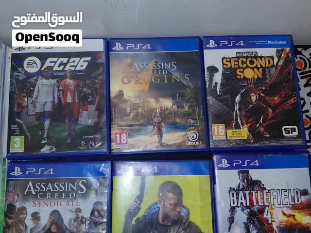 للبيع سيديات سوني 4 و5