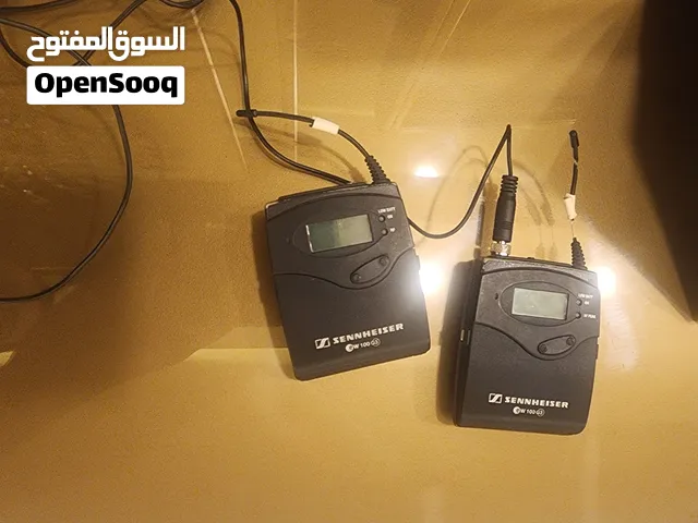 مايك لاسلكي احترافي سنهايزر Sennheiser EW 100 أصلي  ألماني أصلي ومميز بالتسجيل