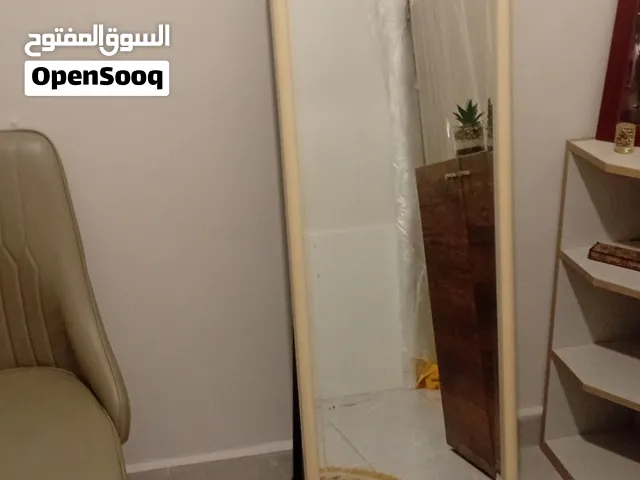 mirror and corner shelf
