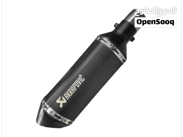 AKRAPOVIC Universal Hexagon Exhaust Matte Black - 875543