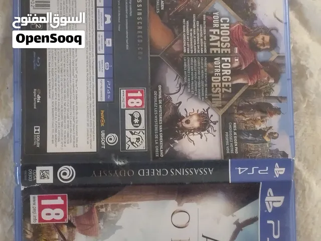 لعبة assassin's creed odyssey Ps4 بثمن 150درهم
