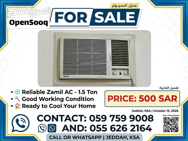 FOR SALE: ZAMIL WINDOW AC – INNOVATION SERIES