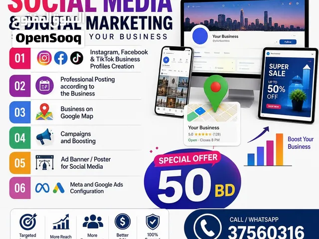 Social Media Marketing Offer – Grow Your Business Online!