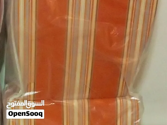 طراريح كوشنز مقاعد كراسي ل اغلب كراسي البلاستيك قماش نخب اول سماكة 3سم الشادر المقلم والسادة البرشوت