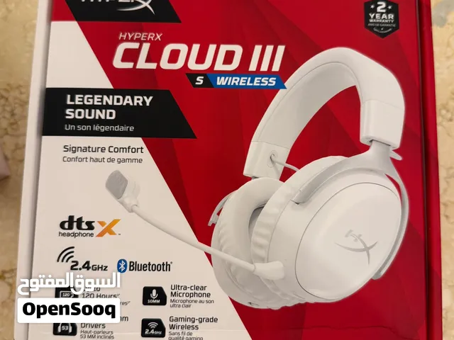 سماعة HyperX Cloud III S Wireless – أبيض