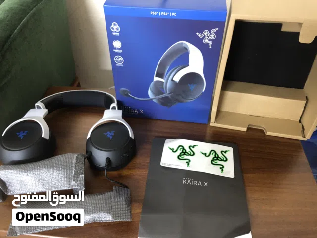 سماعات قيمنق Kaira X Wired Gaming Headset مافيها شي وشغال والصوت واضح