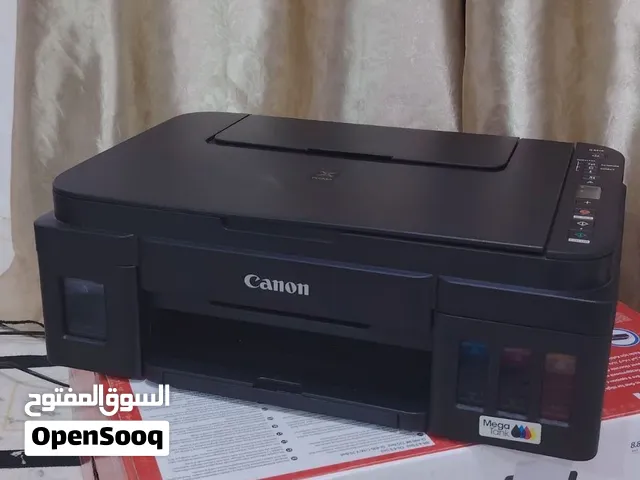 طابعة كانون Canon G3416 موديل 2021 الأبعاد (العرض × العمق × الارتفاع): تقريباً 44.5 × 33 × 16.3 سم