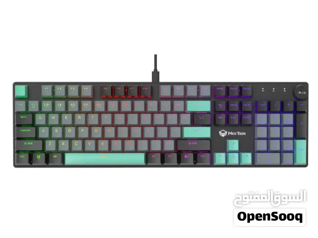 كيبورد قيمنق MeeTion MK009، كيبورد ميكانيكي Mechanical Keyboard، Red Switch Hotswap