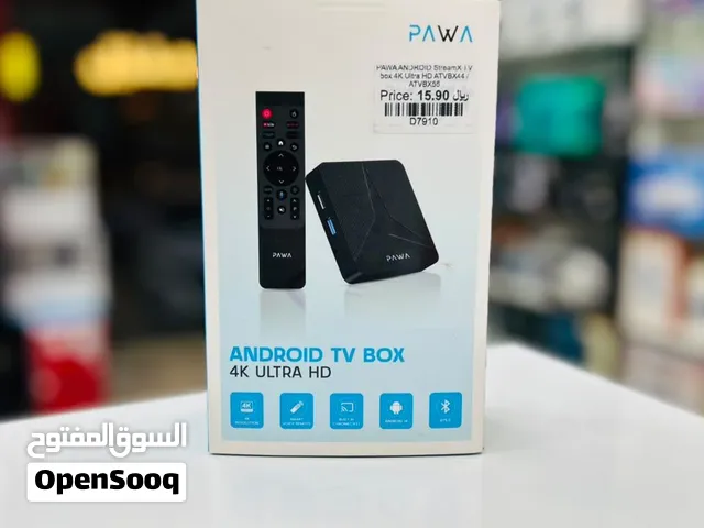 Brand New PAWA StreamX 4K TV Box in Oman  Voice Remote
