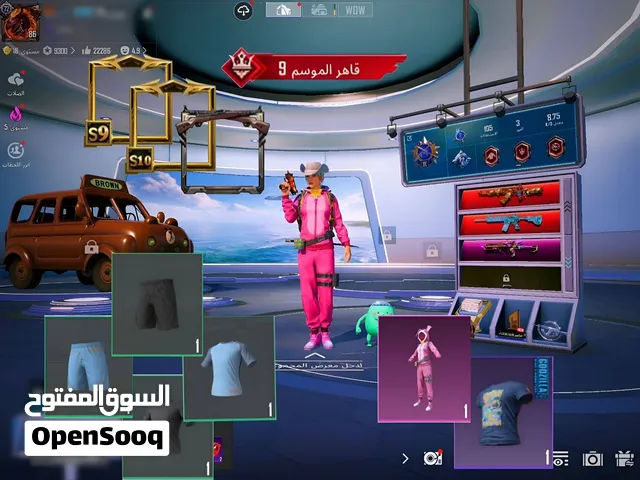 حساب ببجي نادر