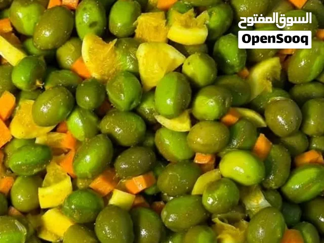زيتون مكبوس مع ليمون او ليمون او ليمون فلفل الكيلو 1