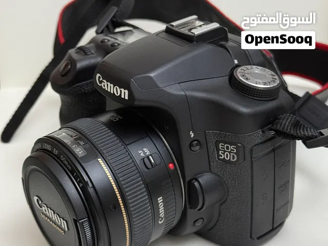 Canon EOS 50D set with lenses, filters and the bag