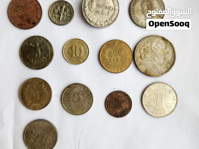 عملات نقدية قديمة من كذا دولة وعهد  .. .. ...