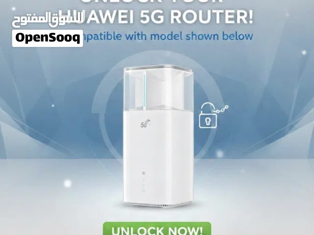 We unlock all kind of 5g & 4g Routers Netgear,Brovi, Huawei, SRT, etc