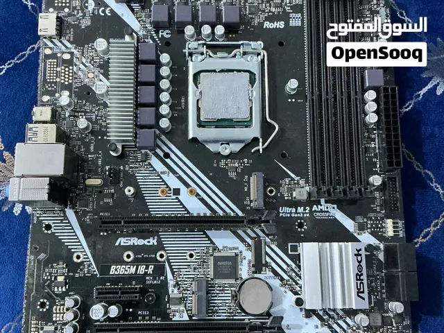 معالج i7-9700f وويا مذربورد B356M IB-R