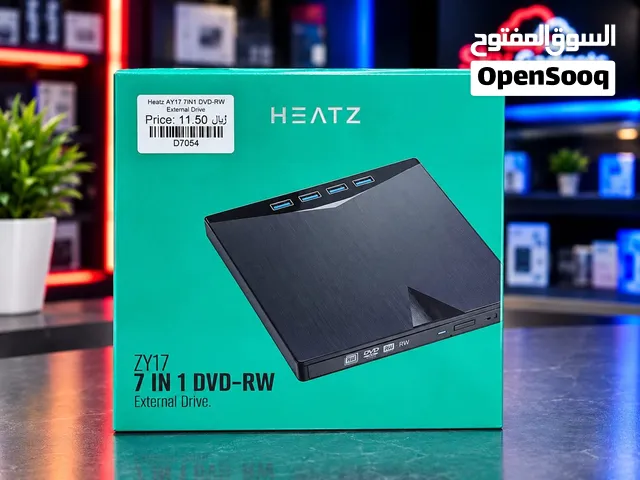 Brand New Heatz ZY17 7-in-1 External DVD-RW in Oman Easy Expansion