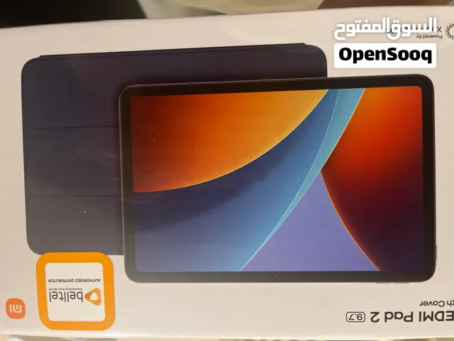 تابلت ردمي بمساحة 128GB جديد بالغلاف الحريري و ياتي مع كفر التابلت