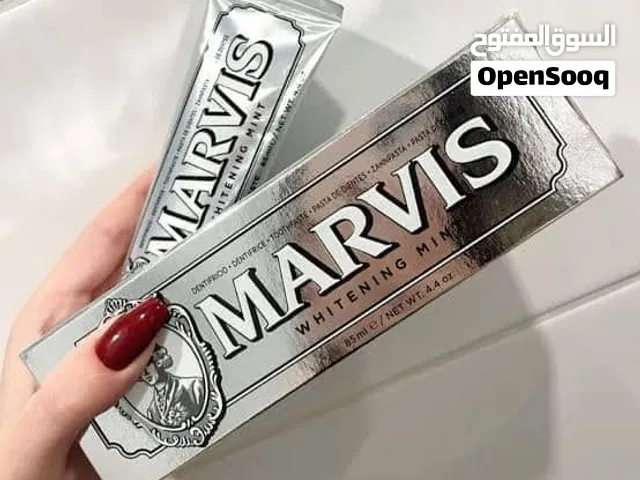 معجون أسنان مارفيس لتبييض الأسنان بالنعناع للمدخنين (Marvis Smokers Whitening Mint