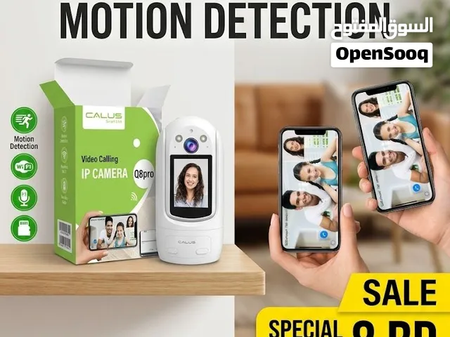 CALUS Q8Pro Smart IP Camera – Video Calling & Motion Detection