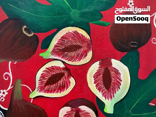 Crimson Heritage - Acrylic on canvas  30x40