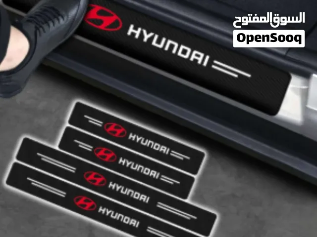 شرائط حماية عتبة السيارة بشعار الماركة الأصلي (Toyota Hyundai Kia Dodge Sports)