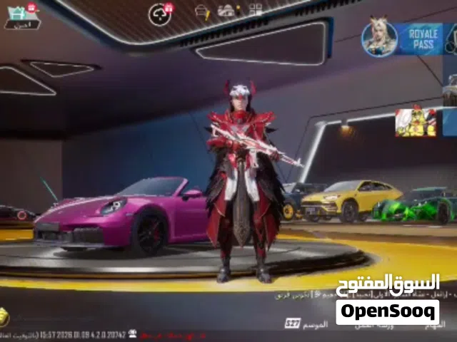 للبيع حساب بوبجي خرافي