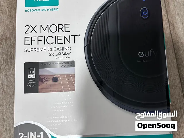 مكنسة روبوت ذكية Eufy RoboVac G10 Hybrid (شفط ومسح) بحالة ممتازة جدًا واستخدام خفيف