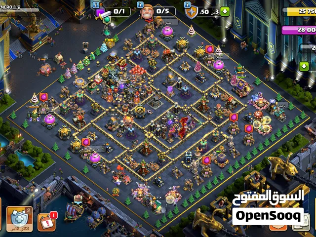 clash of clans 17th حساب