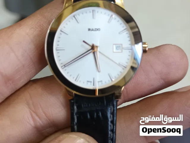 رادو نسائي بطاريه سينتراكس شبه جديده وكاله مقاس28