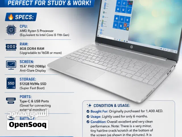 laptop HP 15e