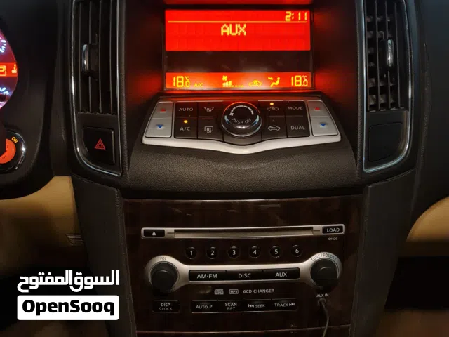 nissan Maxima 2011-2014 center console display
