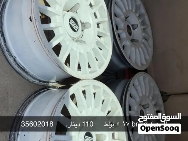 Braid rims white size 17 5 bolt
