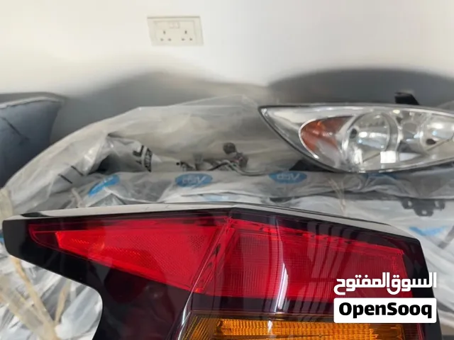 Used car tail lights
