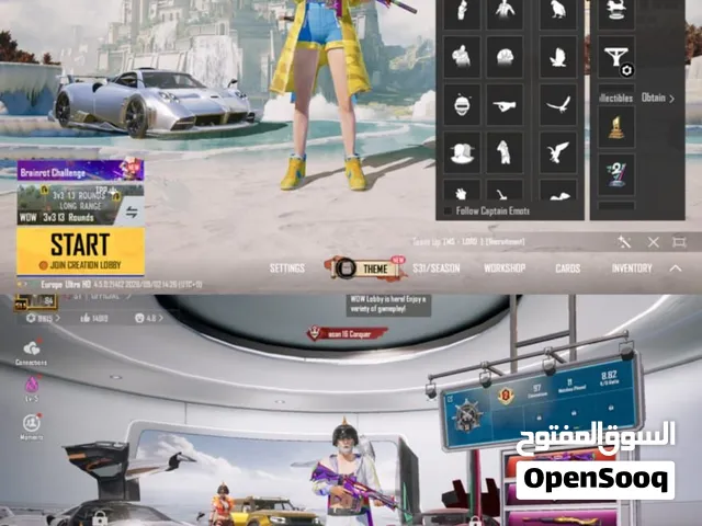 PUBG MOBILE ACCOUNT FOR SALE  LOADED INVENTORY