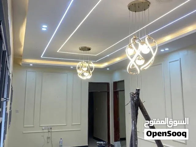 عمل جبس بورد وصبغ