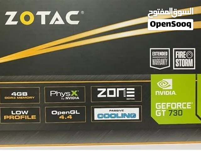 Graphics Card - NVIDIA Zotac GeForce GT 730  - NEW for SALE