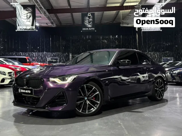BMW M240i xDrive 2023  GCC Thunderlight metallic  AGMC warranty and service 2028