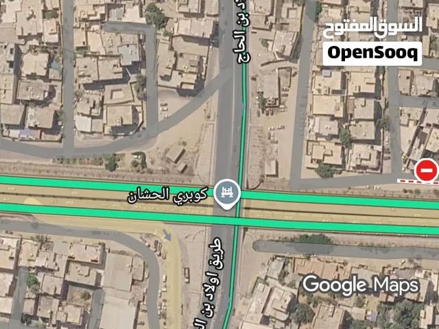 ارض 390 م زناته الحشان امام مسجد بوزعينين