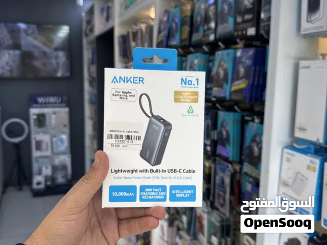 بور بانك nano anker شاحن سريع مكفول سنه